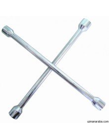 Quadruple Lug Wrench Chrome Steel Full Professional Socket Lug Nut For All Vehicles