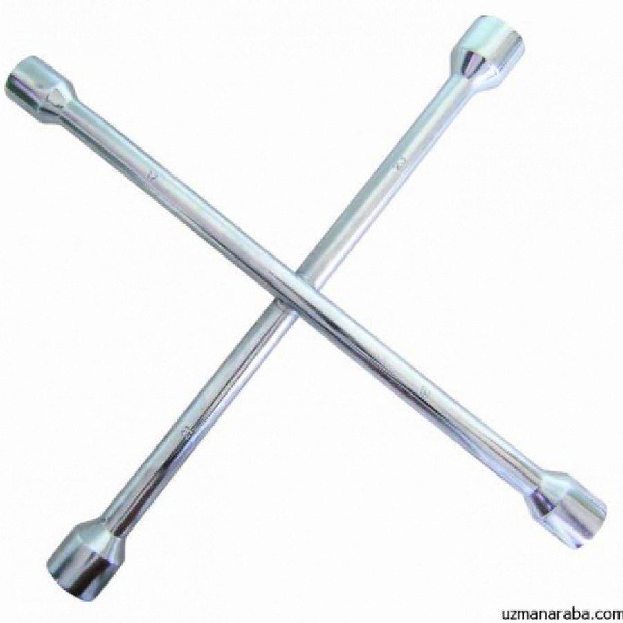 Quadruple Lug Wrench Chrome Steel Full Professional Socket Lug Nut For All Vehicles