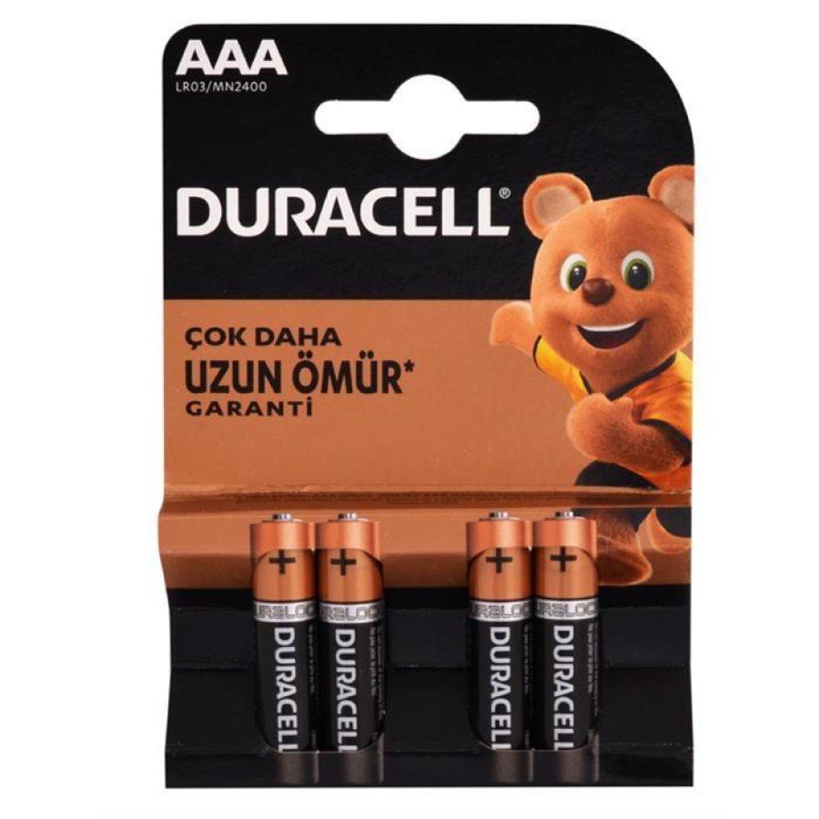 Duracell Alkaline Battery AAA 4 Pack Duracell Alkaline Battery AAA 4 Pack