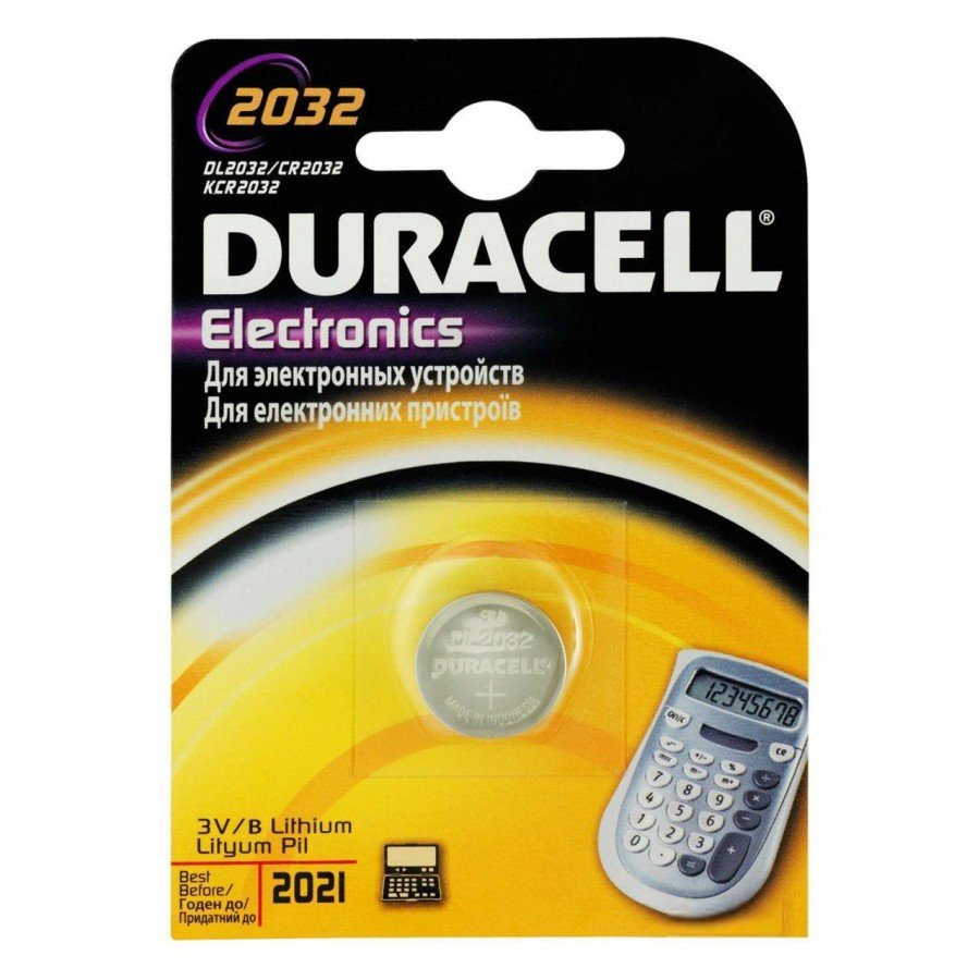 Duracell CR 2032 Lithium Battery 3 Volt