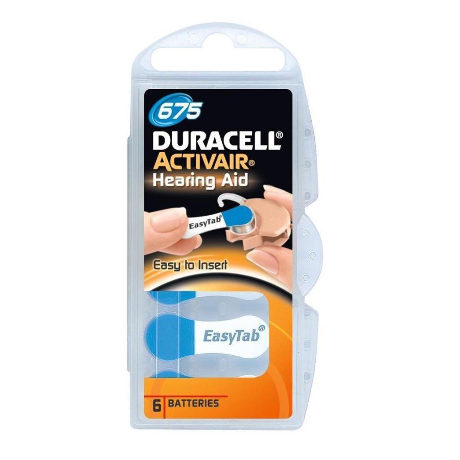 Duracell No:675 Hearing Aid Battery