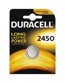 Duracell Round Button Battery 2450 3 Volt