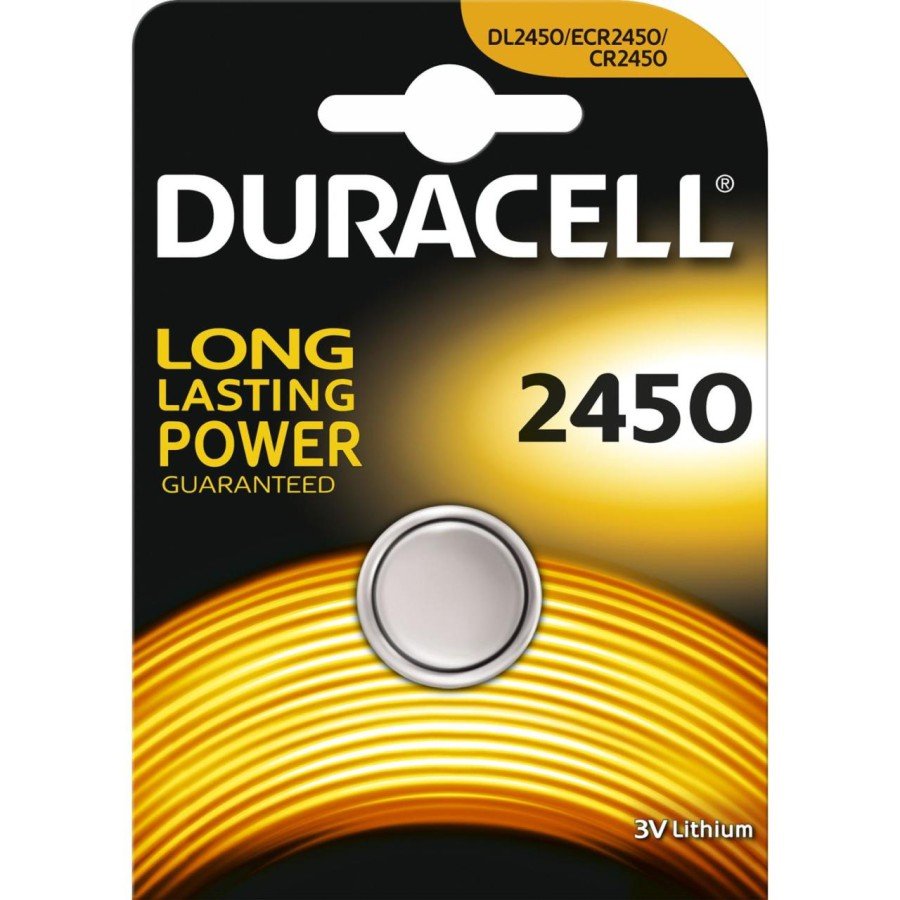 Duracell Round Button Battery 2450 3 Volt Duracell Round Button Battery 2450 3 Volt