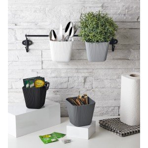Wall Hanging Multi-Purpose Organizer - Set of 2 Flower Pots