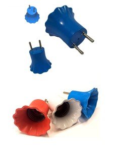 Socket with Socket E27 Socket with Socket for Bulb with Socket