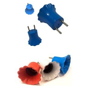Socket with Socket E27 Socket with Socket for Bulb with Socket