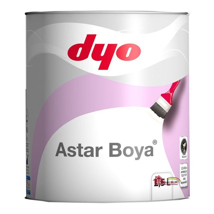 DYO Synthetic Primer Paint 2.5 Liter White