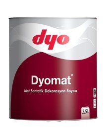 Dyomat Matte Decoration Paint 0.75 Liter Black