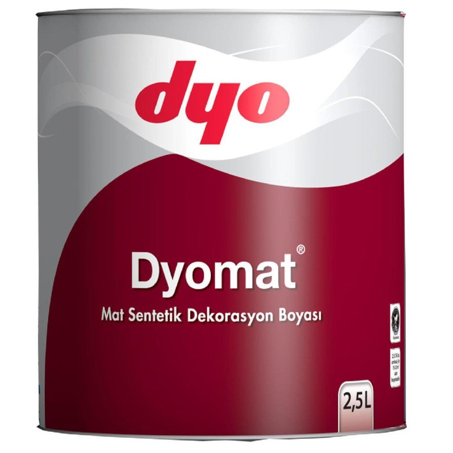 Dyomat Matte Decoration Paint 0.75 Liter Black Dyomat Matte Decoration Paint 0.75 Liter Black