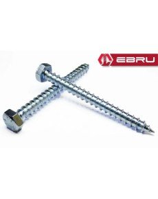 Ebru Hexagon Head Triphone Screw 8x100 - 100 Pieces