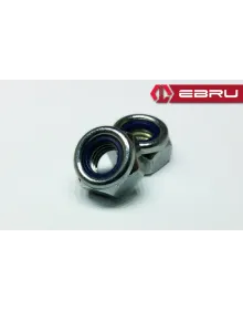 Hexagon Fiber Nut M6 - 100 Pieces