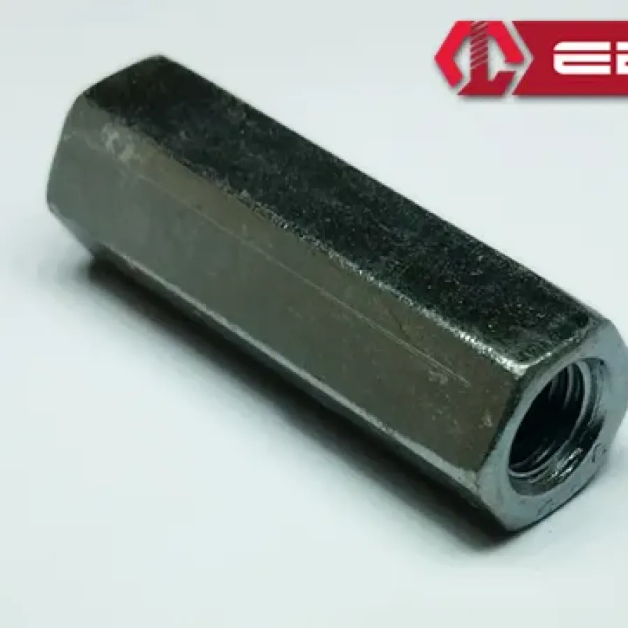 Hexagon Extension Nut M12x40 - 2 Pieces