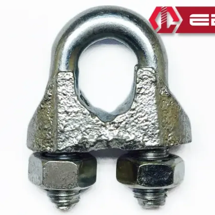 Steel Rope Binding, Knot, Terminal Block 13 mm - 20 Pieces