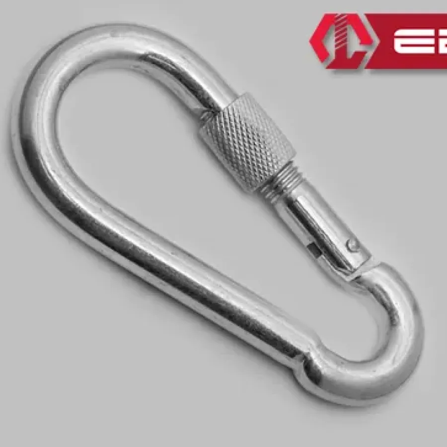Screw Carabiner, Hook, Hook 8mm - 25 Pieces