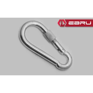 Screw Carabiner, Hook, Hook 8mm - 25 Pieces Screw Carabiner, Hook, Hook 8mm - 25 Pieces