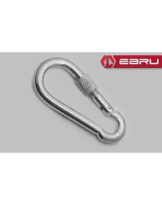 Screw Carabiner, Hook, Hook 11mm - 10 Pieces