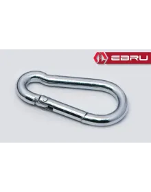 Spring Carabiner, Hook, Hook 12mm - 10 Pieces