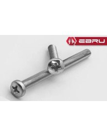 Ebru Round Star Head YSB Bolt M6x90 - 10 Pieces