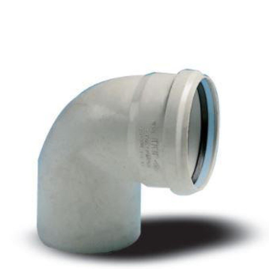 Ege Yıldız 125X90 PVC Closed Elbow 3.2 mm