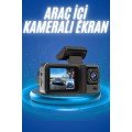 Screen Driving Recorder DVR with Front and Rear Camera Full HD Resolution