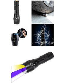 Flashlight White Yellow And Purple Color Illumination Q5 Led