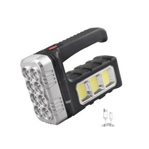 Flashlight Solar Panel LED Powerbank Cob Flashlight Flashlight Solar Panel LED Powerbank Cob Flashlight
