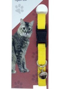 Elastic Adjustable Rattle Cat Collar