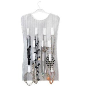 Dress Shaped Jewelry Jewelry Accessory Organizer - Striped Dress Shaped Jewelry Jewelry Accessory Organizer - Striped