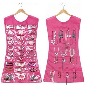Dress Shaped Jewelry Organizer - Pink