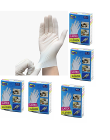 Gloves Latex Gloves Examination Gloves M/L 30 Pieces