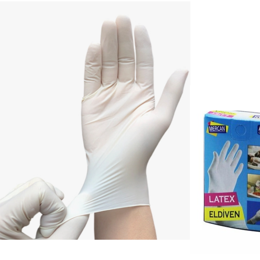 Gloves Latex Gloves Examination Gloves M/L
