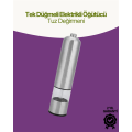 Electric Spice Grinder Battery Operated Stainless Steel Automatic Salt Pepper Mill