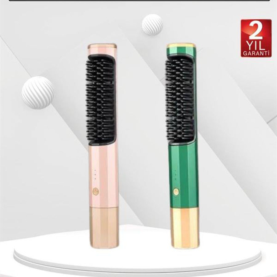 Electric Blow Dryer Comb Straightener Anti-Frizz Blown