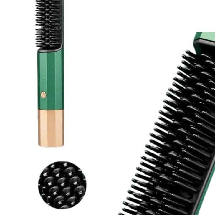 Electric Blow Dryer Comb Straightener Anti-Frizz Blown