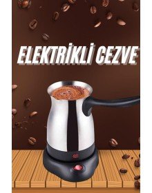 Electric Turkish Coffee Machine with Electric Cevze Grounds
