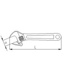 Elta 0601 Frog Wrench 12'' 34 mm