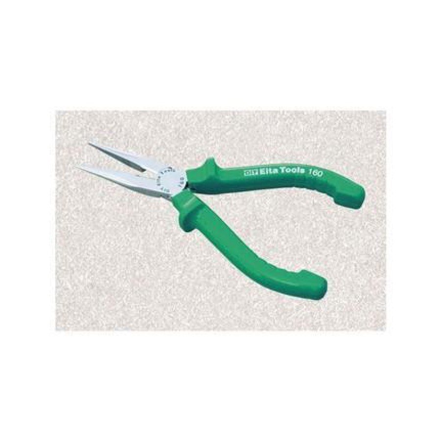 Elta 3221 Needle Nose Pliers 160 mm Flat Tip Opaque