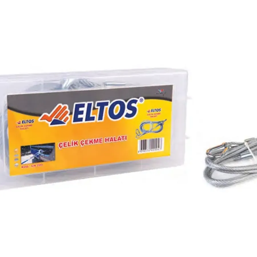 Eltos Steel Towing Rope 6-8 mm 3.5 mt