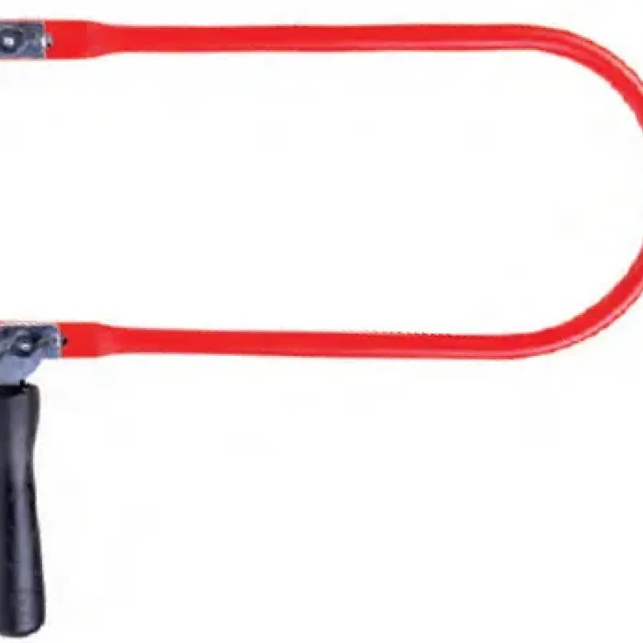 Eltos Wire Saw Handle - Metal Profile - Plastic Handle