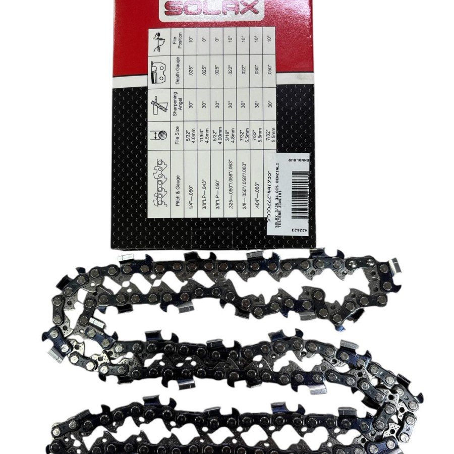 Solax 3/25 Gasoline Saw Chain 36 Teeth