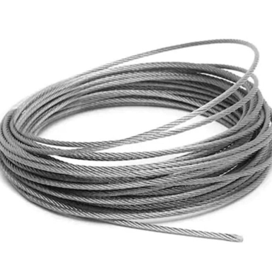 Steel Rope 3 mm 10 Meters (6X7 K.ÖZ) Steel Rope 3 mm 10 Meters (6X7 K.ÖZ)