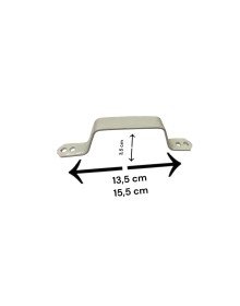 Iron Joinery Handle White Coated