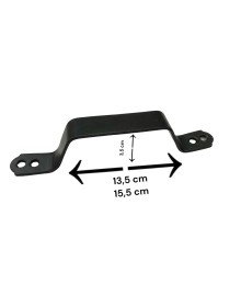 Iron Joinery Handle Black Coated