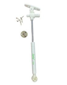 Gas Closet Door Piston with Brake 100 N White