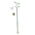 Gas Closet Door Piston with Brake 100 N White