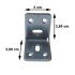 Miter L Type No:7 (5 Pieces)