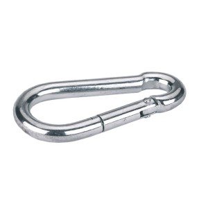 Carabiner with Spring 10 mm (2 Pieces)
