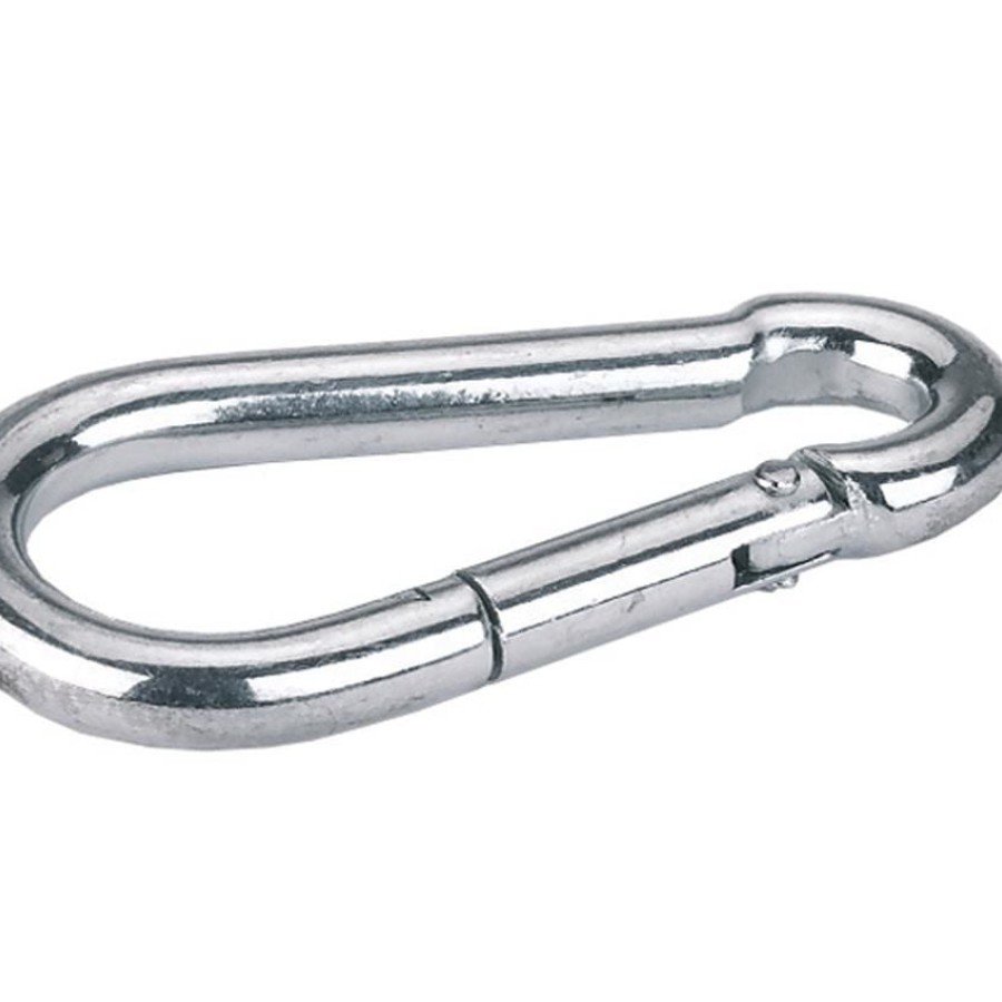 Carabiner with Spring 6 mm (5 Pieces) Carabiner with Spring 6 mm (5 Pieces)
