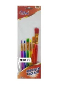 Luna Moda Hobby Pen Brush Set 6 Pieces
