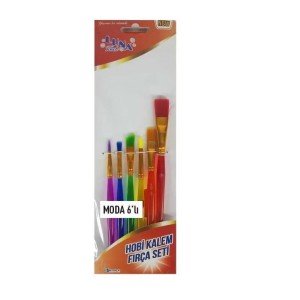 Luna Moda Hobby Pen Brush Set 6 Pieces